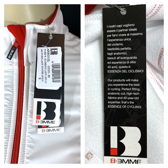 ***COPY***BIEMME Pure Lady Winter white cycling jacket S - Picture 2 of 13